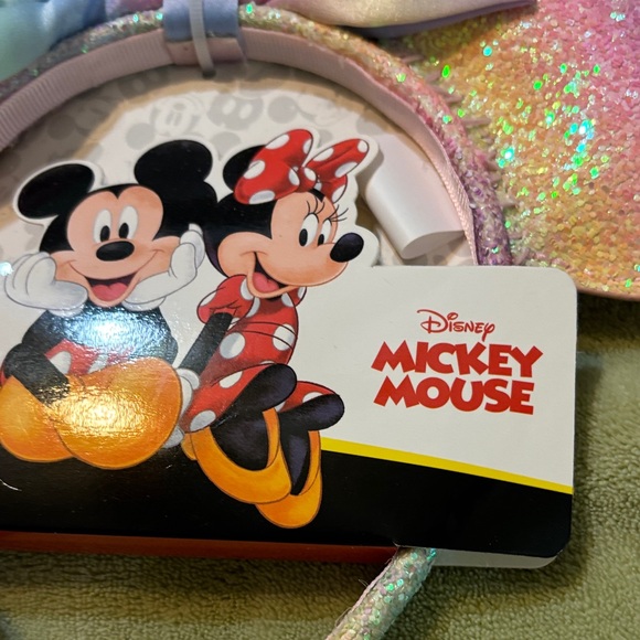 Disney Pastel Mickey Mouse Ears with Bow - Picture 2 of 8